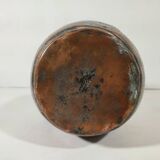 Vase Cruche Hammam Persan en Cuivre Argenté / 19ème Empire Perse / Ciselé Qajar