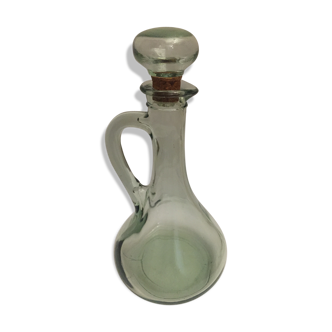 Carafe en verre fumé