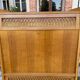 Secrétaire bois et rotin vintage