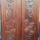 19th-century oak Renaissance wardrobe