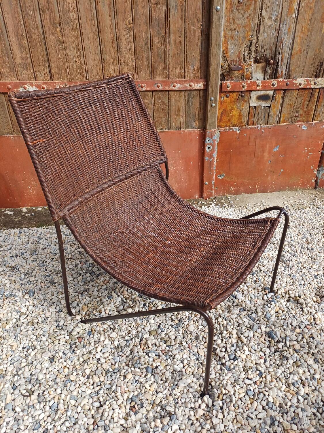 Frederick Weinberg Wicker Armchairs