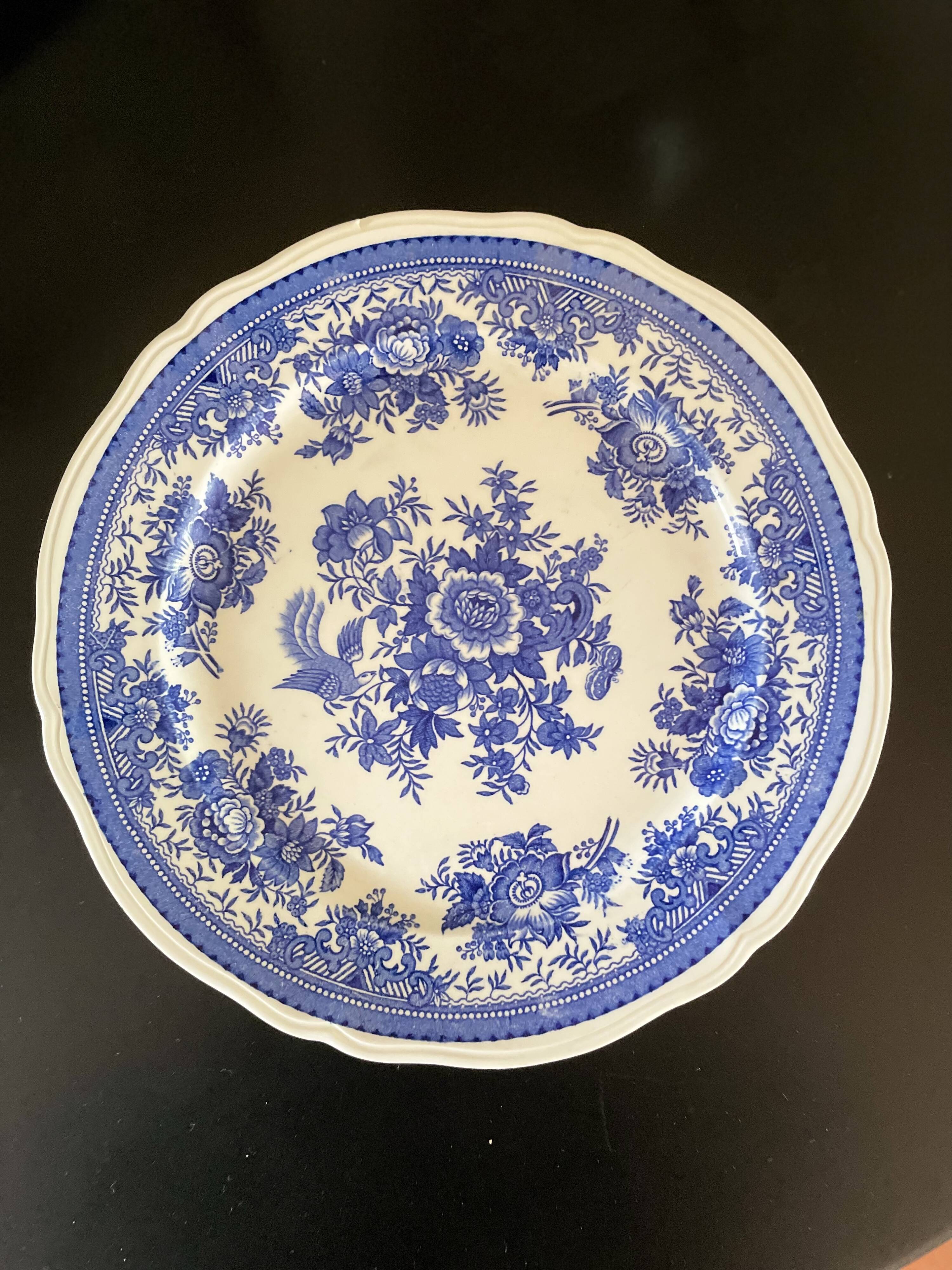 Vintage plate Villeroy and Boch Model Fasan