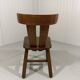 Brutalist oak dining chairs 1970’s
