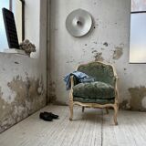 Louis XV shepherdess armchair