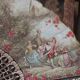 Vintage decorative fan signed JR Romano and J. Blay – Gallant Scenes