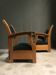 Paire de chaises longues hollandaises des années 1930