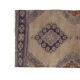 Oushak runner rug turkish hand knotted distressed hallway rug 75 x 348 cm