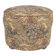 Pouf tapissé style tapisserie verdure, France, fin XIXe