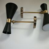 Pair of diabolo appliques