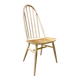 Renovated vintage Ercol Quaker chairs – cream white shade
