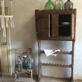 Craftsman-made raw wood buffet