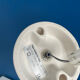 Wall lamp in blue and white porcelain made in italiy