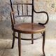 Fauteuil Fischel en bois courbé 1920