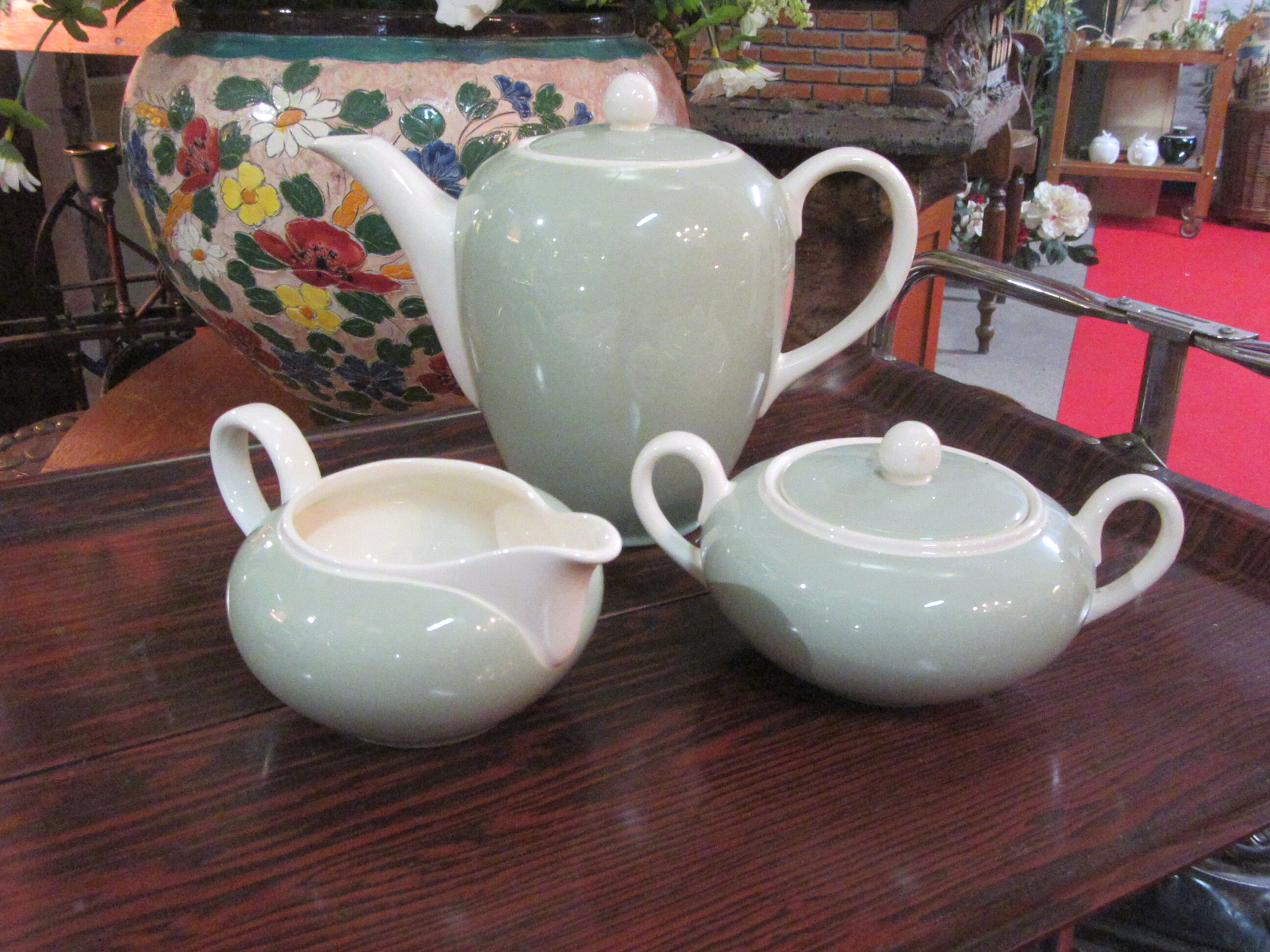 Sweetener milk jug and coffee maker in Villeroy et Boch