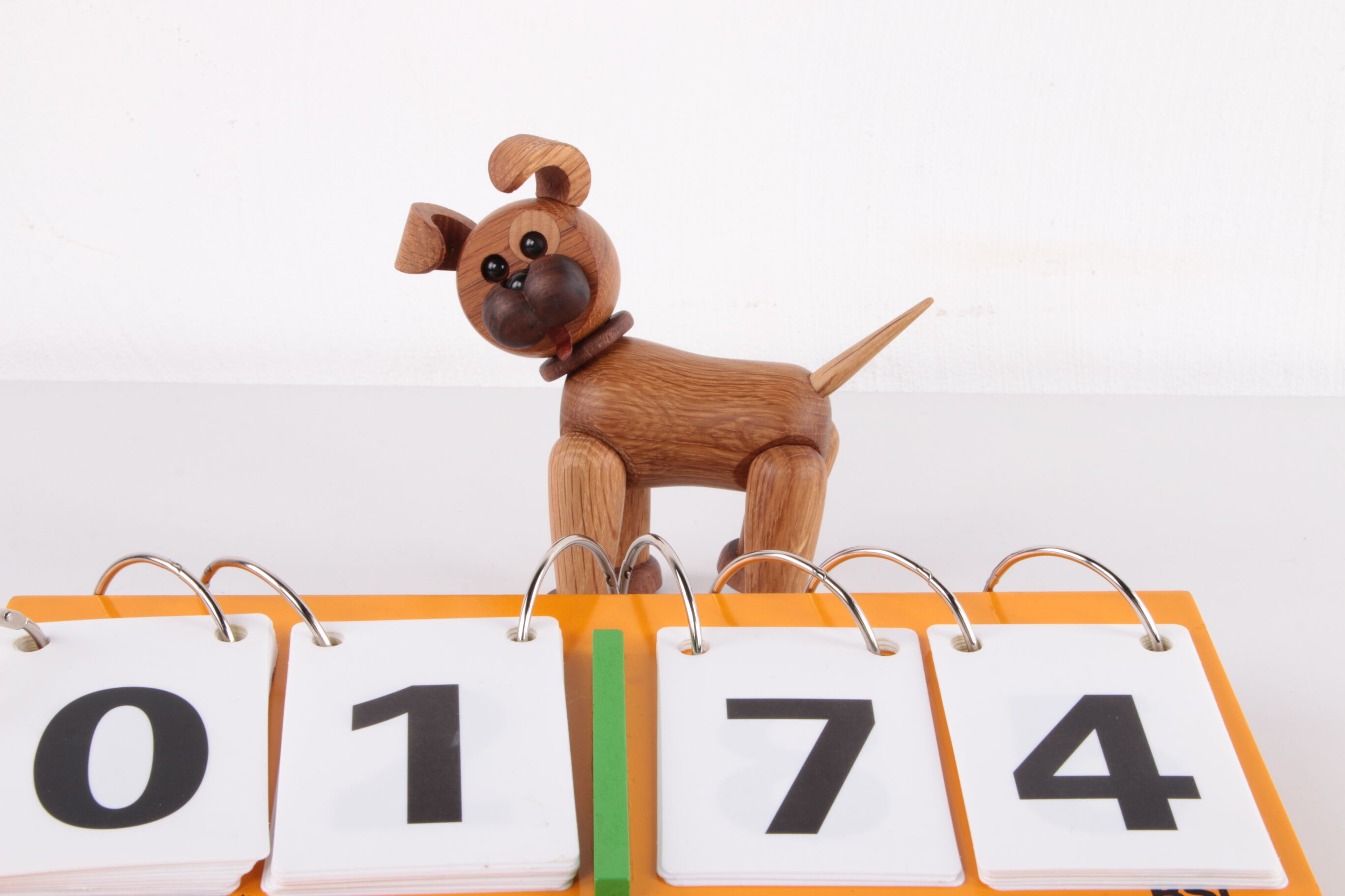 Cheerful wooden dog by chresten sommer for spring copenhagen denmark