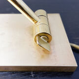 Pair of vintage articulated brass desk lamps - Stéphane Davidts, Belgium