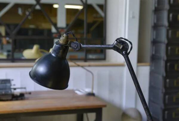 Emblematic Gras lamp, Ravel edition, by Bernard-Albin Gras, 1930s