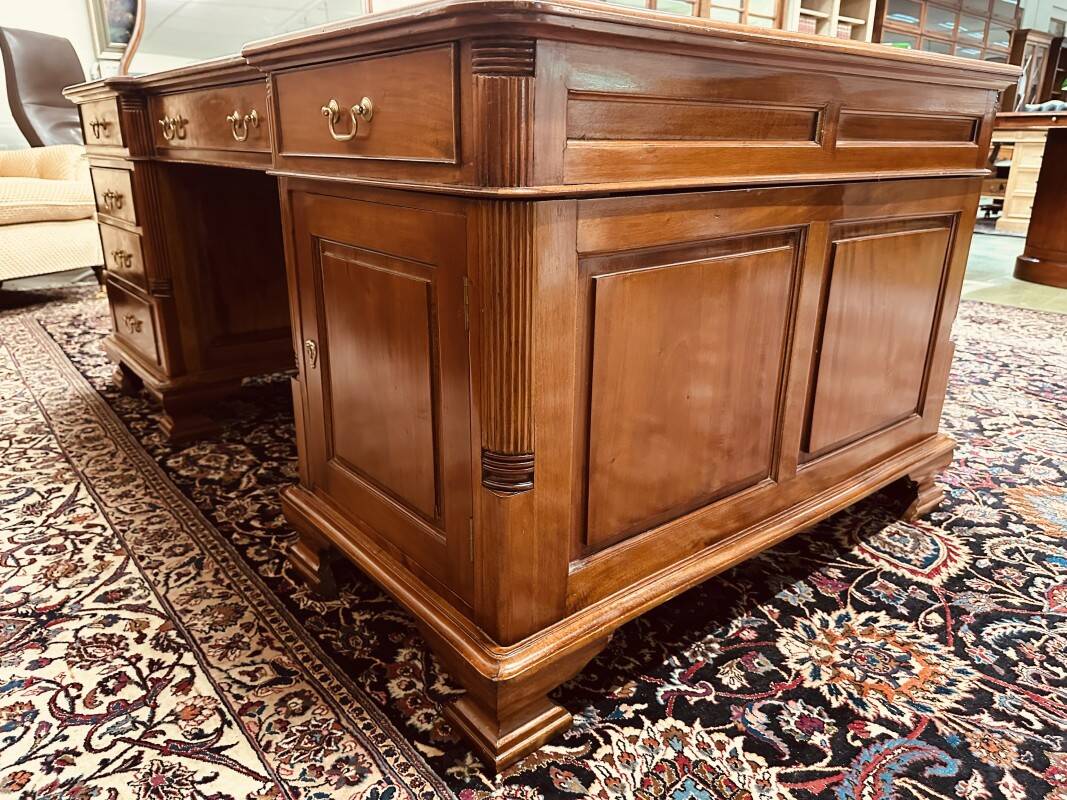 Antique English Desk Partnerdesk