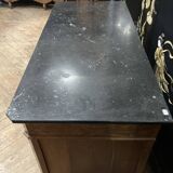 Louis XVI-style 4-drawer chest of drawers