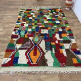 Handmade moroccan berber rug 243 x 157 cm