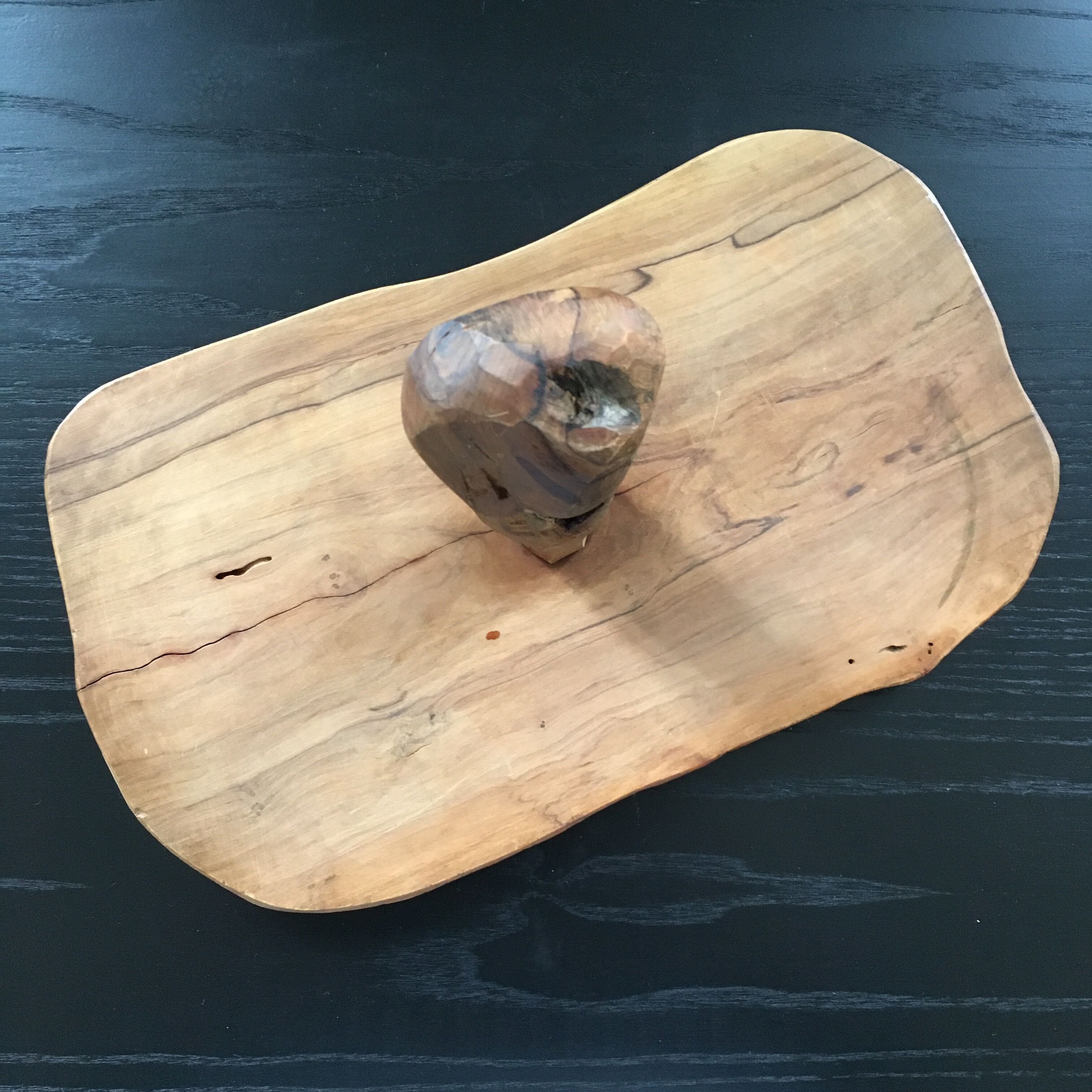 Wooden tray servant