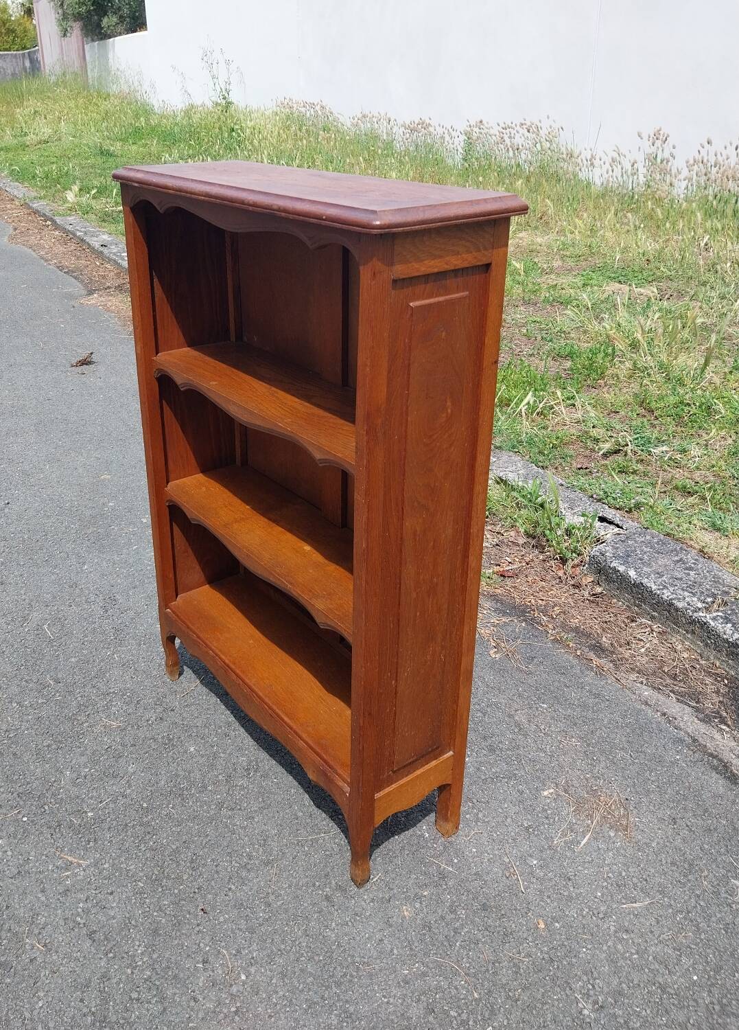 Bibus oak bookcase