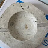 Travertine ashtray