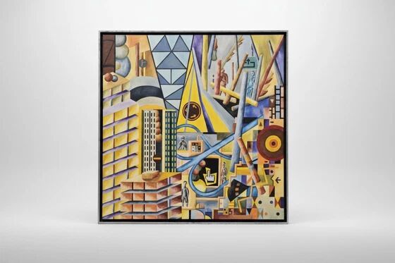 Original Oil Painting – H. van den Broeck (1994)