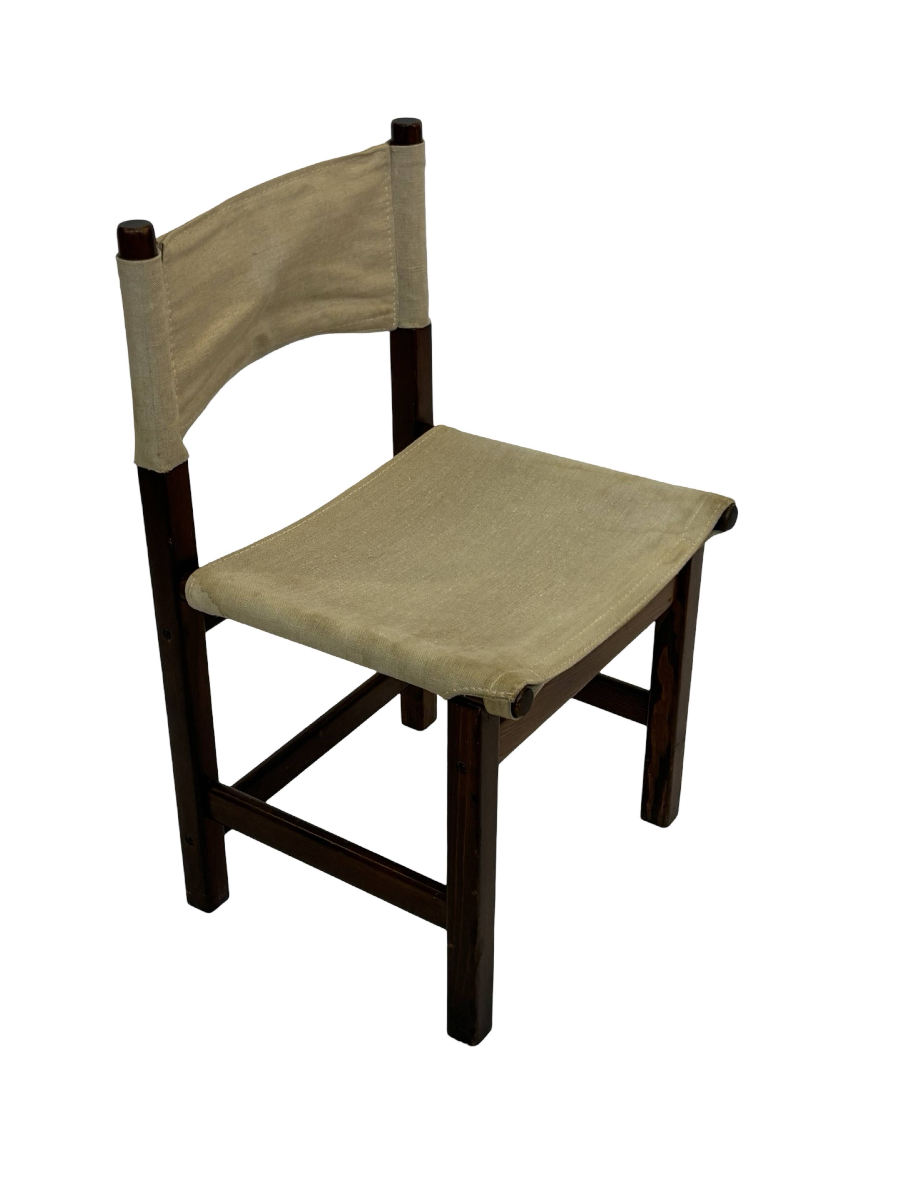 Vintage rare dining chair 'Kotka' by Tomas Jelinek for Ikea, 80s design