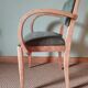 Fauteuil bridge art deco bouclette verte