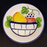 Plat artisanal en terre cuite