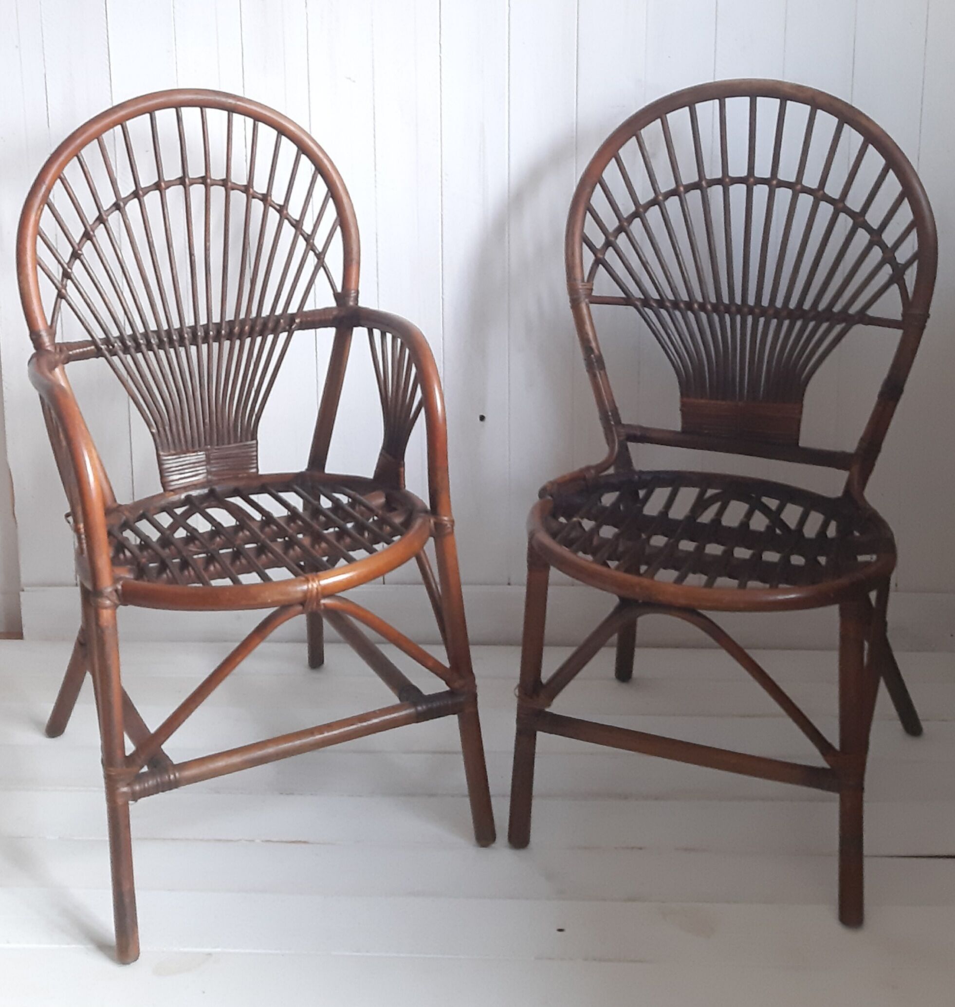 Chair rattan armchair