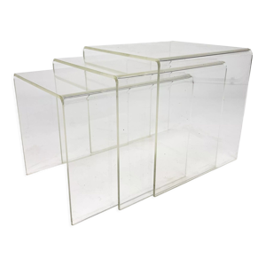 ensemble de 3 tables - gigognes