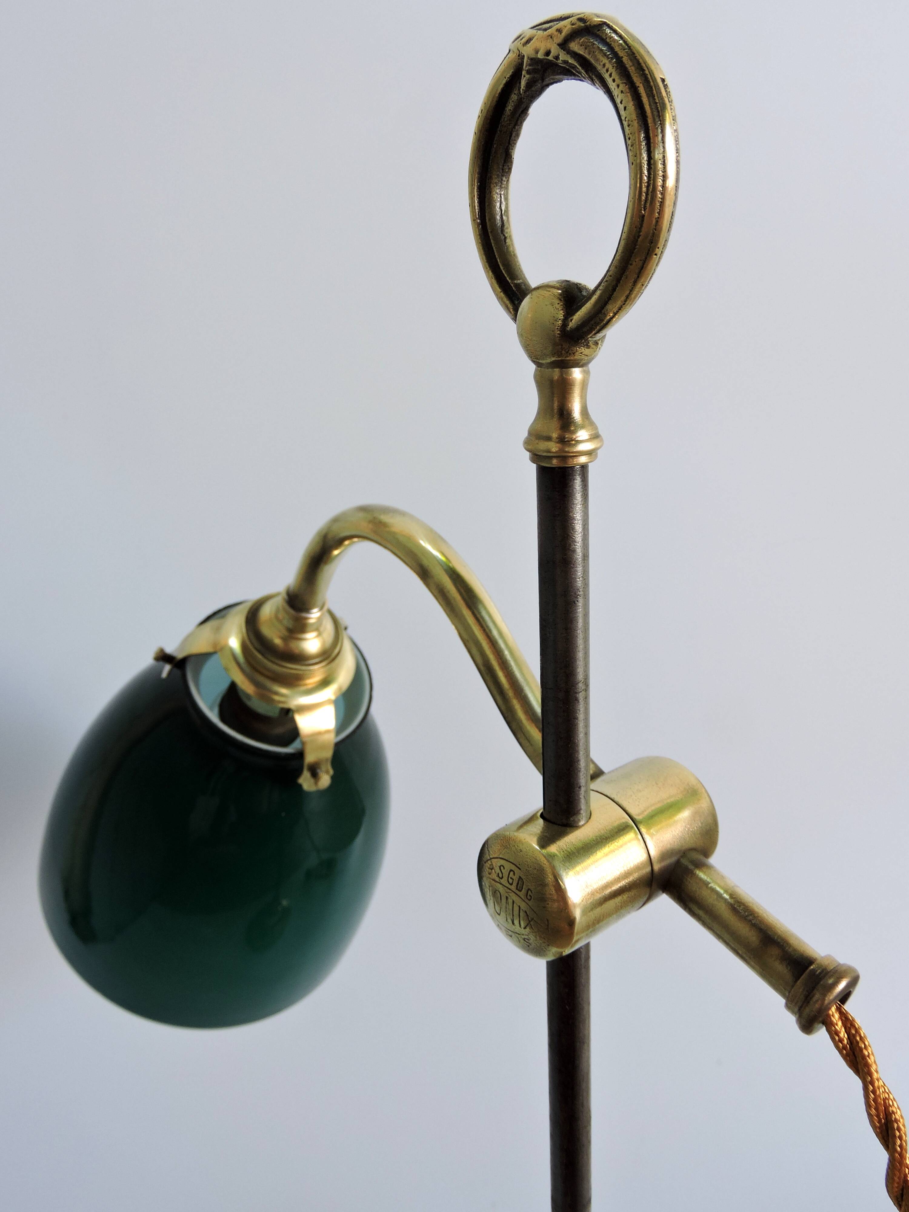 Notary office lamp rises and falls MONIX Paris
