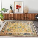 Art Deco carpet Shanghai China 100% pure silk - entirely handmade. Size: 2.00 X 300 meters.
