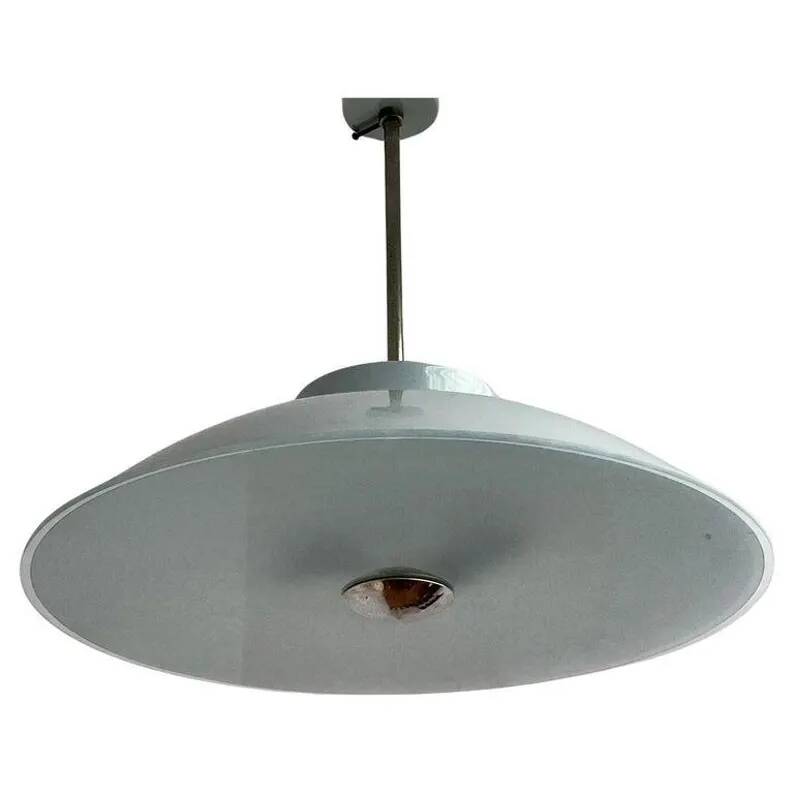 Pendentif UFO rare des années 70, époque spatiale.