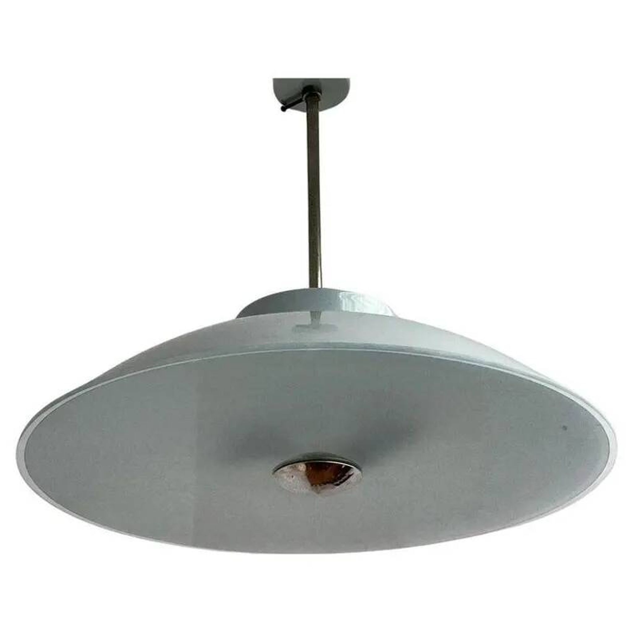 Pendentif UFO rare des années 70, époque spatiale.