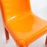 Fiberglass chair by Marc Berthier model Ozoo 700