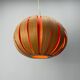 1960s bamboo globe pendant lamp