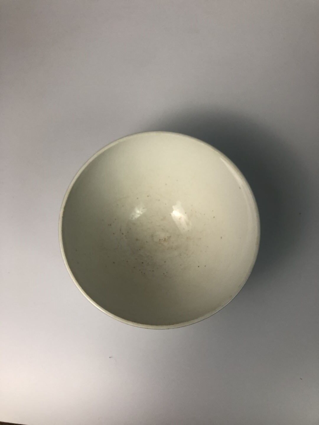 Old Vintage Large Faceted Bowl
