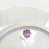 Set of 6 Limoges porcelain flat plates