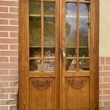 Parisian cabinet art deco glazed