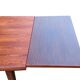 1960s vintage Scandinavian dining table, extendable, rosewood.