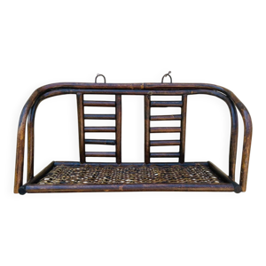 Étagère murale vintage - bambou