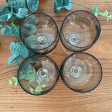 Set of 4 Luminarc wine glass model "Domaine"