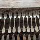 12 Christofle forks and 12 knives – Silver plated