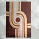 1970s Museum-Grade Avant-Garde Wool Rug The Epithet of Space Age Luxury. Ma