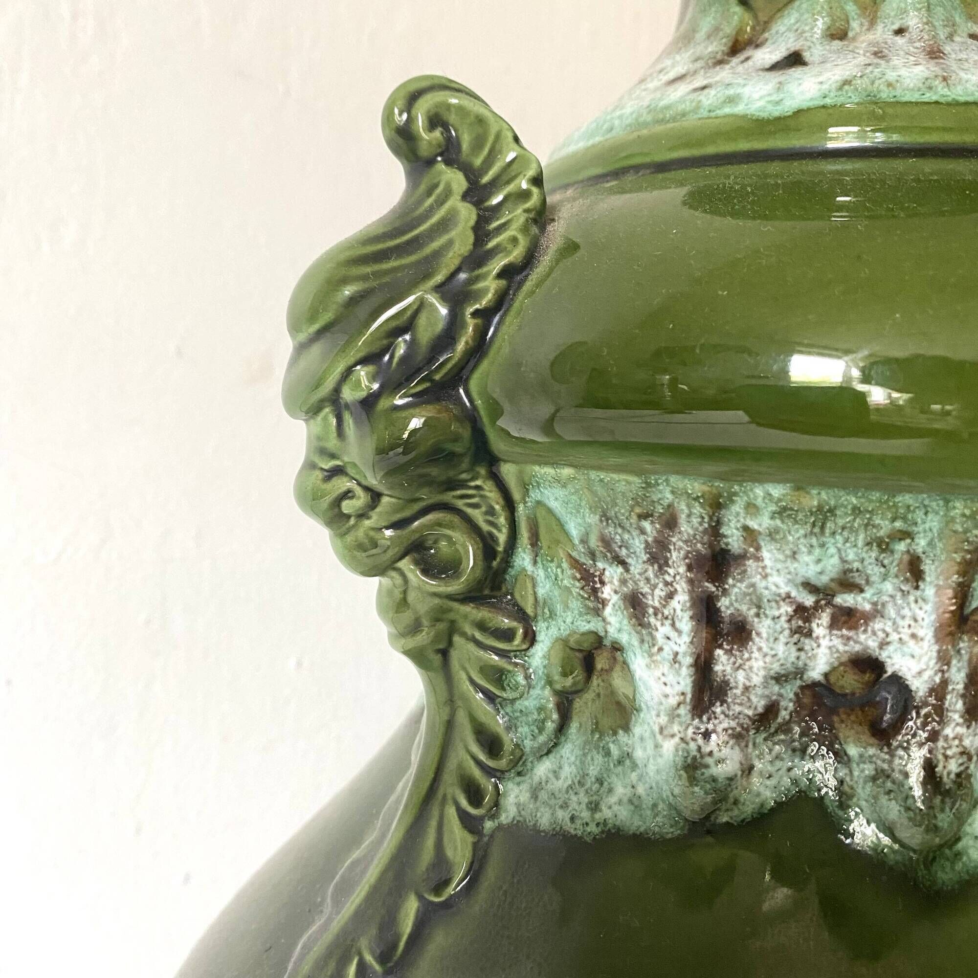 Vintage ceramic lamp base from the 70s