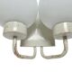 Two-armed wall lamp from Elmet Zabrze, 1970s