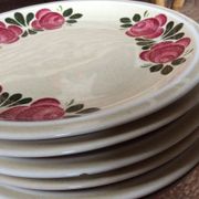Series of 5 dessert plates